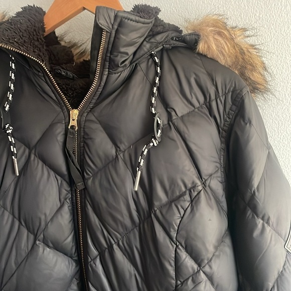 Eddie Bauer Lanely Wool Blend Down Parka Size XL - Picture 6 of 13